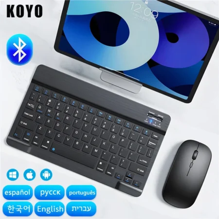 Mini Wireless Bluetooth Keyboard Desktop Office Bluetooth Keyboard Wireless Mouse For Windows Laptop Desktop Android Tablet