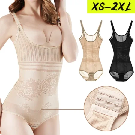 Women Bodysuit Slimming Corset Postpartum Shapewear Tummy Control Hip Butt Lifter Waist Corset Body Shaper Thin Shapers Jumpsuit