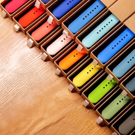 Silicone strap For Apple Watch band 45mm 44mm 49mm 40mm 41mm 38mm 42mm sport correa bracelet iWatch series 9 8 7 6 3 SE ultra 2