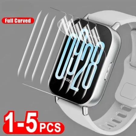 Hydrogel Film For Xiaomi Redmi Watch 5 Active Watch4/3 2Lite Waterproof Screen Protector Redmi Watch 5/4/3/2 Soft Film 1-5PCS