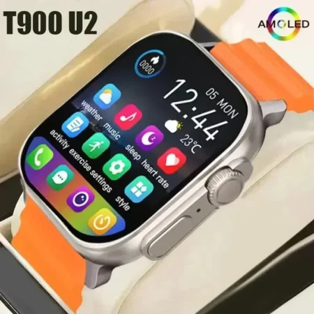 New T900 Ultra 2 Smart Watch 49mm 2025New NFC Men Women GPS Track Bluetooth Call BT Music Games Wireless Charging Smartwatch