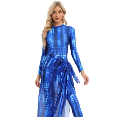 Muslim Swimwear Modest Swimsuit Women Cover Ups Burkini Hijab Designer Swimming Suit Islamic For Woman Long Sleeve Swim