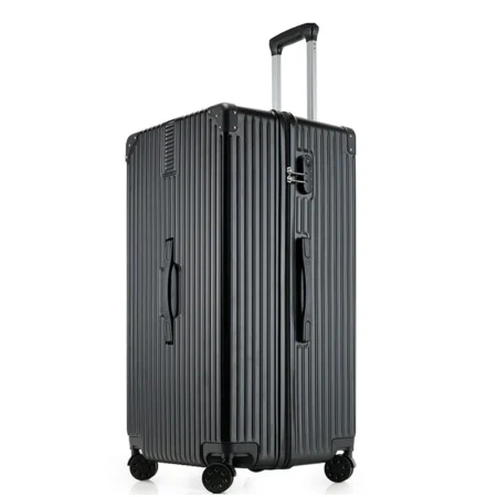 Oversized 26/40/50/60 inch Suitcase Thickened Luggage Cipher Suitcase ABS+PC Large Capacity Trolley Case Aluminum Frame Zipper