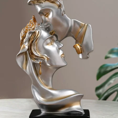 scandinavian accessible luxury kissing ornaments creative sculpture living room wine cabinet study office art home decorations