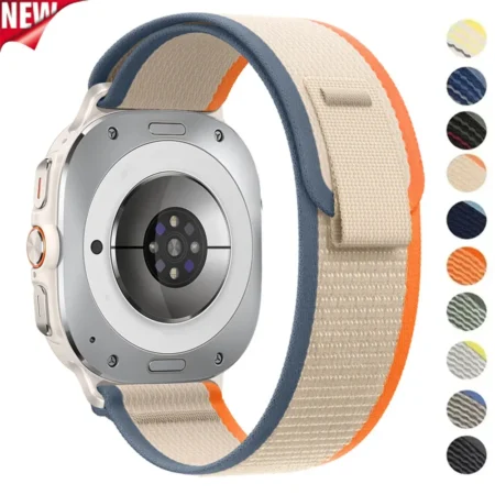 Trail Loop Strap for Samsung Galaxy Watch Ultra Bracelet Breathable Adjustable Wristband for Galaxy Watch 7 Ultra 47mm Band Belt