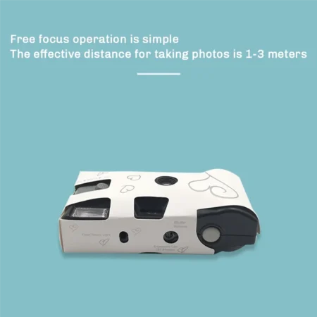 EDT-35Mm Disposable Film Camera With Flash Single Use Once Pictures Tool Wedding Bulk Travel Camp Party Supplies 16 Photos
