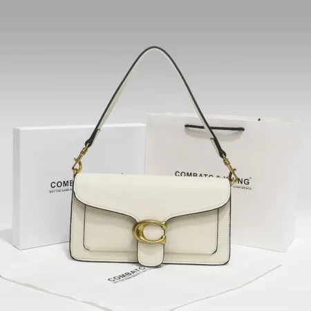 2024 Spring New Women's Tabby God Bag French Underarm Bag High-end Feel French Bread Diagonal Small Shoulder
