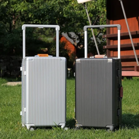 24 inch password box for male and female students 20 inch aluminum frame luggage 26 inch universal wheel wide pull rod travel