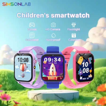 Kids Smartwatch Game Flashlight Toy Waterproof Electronics Touch Screen HD Camera Alarm Children watch Boy Girl Birthday Gift