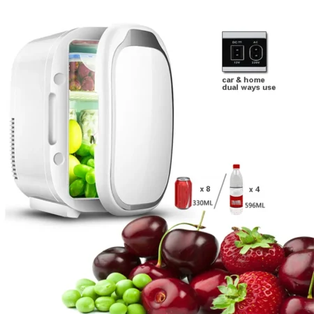 12v 220v Dual Ways Portable Fridge Makeup Cosmetics Insulin Medicine Freezer Home Car Use Mini Refrigerator In Summer