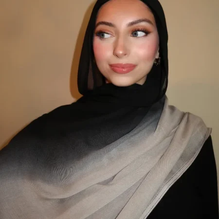 2024 Premium Gradient Rayon Modal Hijabs Cotton Hijab Scarf for Women Big Size Wraps and Shawls Musulman Headband Islamic Turban