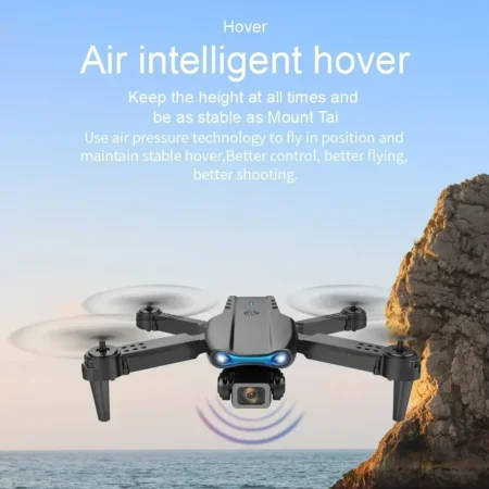 E99pro three side obstacle avoidance drone drone 4K double camera remote control aircraft Cross-border K3 aircraft