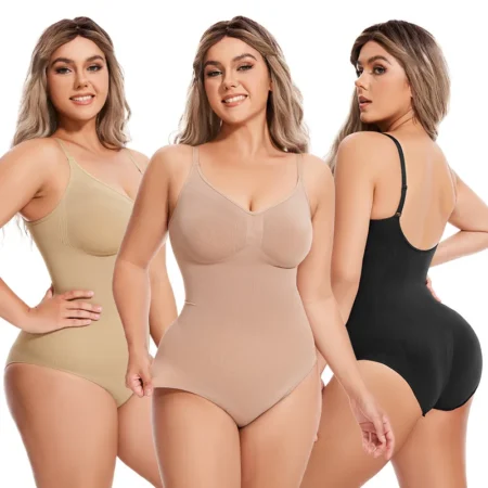 Seamless Sculpt Brief Abdominal Compression Bodysuit Slimming Bodysuits Sculpting Body Shaper