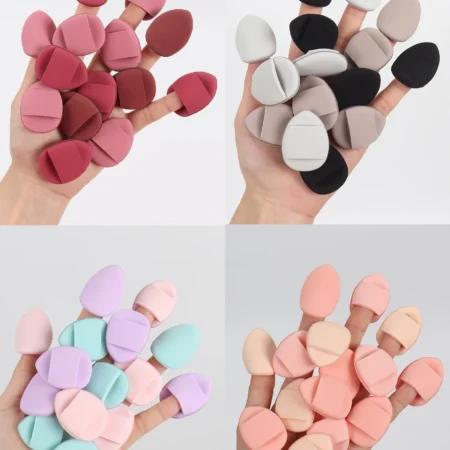 Finger Air Cushion Sponge Powder Puff Set Makeup Powder Puff Liquid Foundation Foundation Concealer Makeup Puff Wholesale