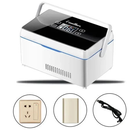 Hot Sale New Enlarged Insulin Refrigerator Box Home Rechargeable Portable Medicine Interference Constant Temperature Small Refri