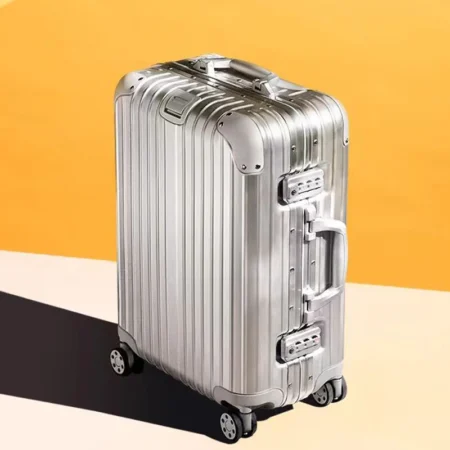 New All Aluminum Travel Luggage High Quality Metal Luggage 20''22''24''26''28''30 inch Carry on Rolling Suitcase Boarding Box