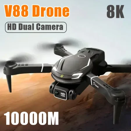 V88 Drone 8k 5g 10000M Gps Professional Hd Aerial Photography Remote Control Aircraft Hd Dual Camera Quadcopter Toy Uav