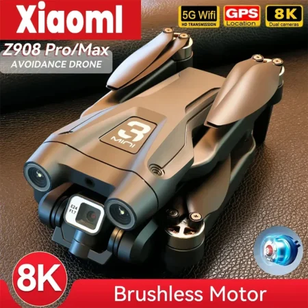New Z908 Pro / MAX Mini Drone 8K Professional Camera Obstacle Avoidance Helicopter Remote Control Quadcopter RC Toys For xiaomi