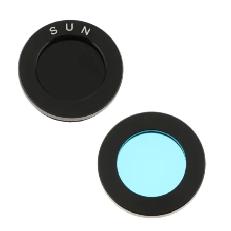 1.25" Astronomy Telescope Color Filter Set for Celestron Orion Eyepiece Lens Accessory Black Blue - Moon Planet Nebula Deep Sky