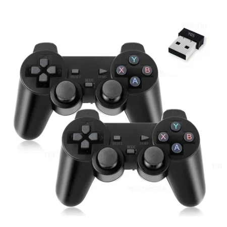 2 pcs 2.4Ghz Wireless Gamepad PC Game Controller For Game Stick GD10 / M8 Video Game Console Controle For Android TV Joystick