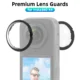 Premium Lens Guard for Insta360 X4 Glass Lens Protector Removable Protective Lens Cove for Insta 360 X4 Camera Accessories