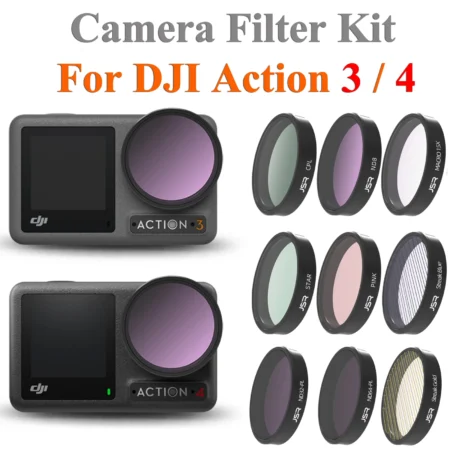 Filter for DJI Osmo Action 4 Lens Filters UV CPL ND 8/16/32 NDPL Polarizer Diving Camera Lenses for DJI Action 3 Accessories