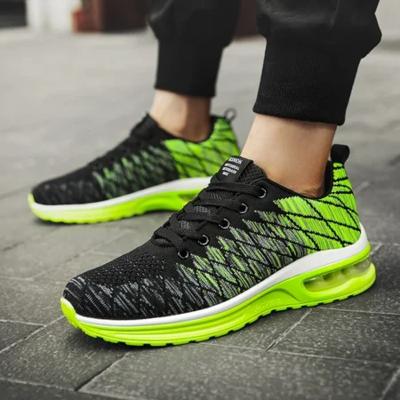 MAEDEF Men‘s Shoes Summer Breathable Classic Fashion Running Sneakers for Man Outdoor Light Comfortable Mesh Shoes Walking Shoe