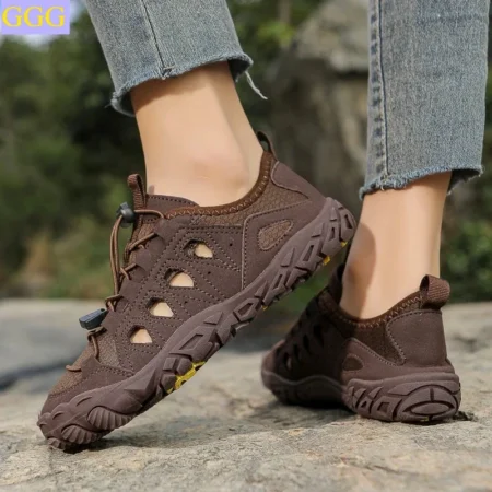 Men Aqua Shoes, Women Barefoot Water Shoes, Quick Dry Beach Sandals, Wading Sneakers, Surfing Boots, Lightweight Size 35-46