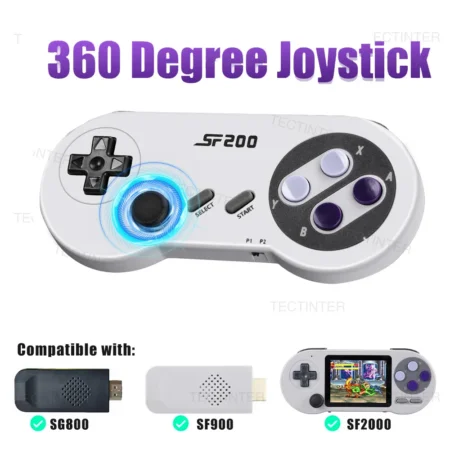 For SF2000/SF900/SG800 Portable Wireless Controller with 3D Rocker Handheld Video Game Console For Gamepads Gaming Accessories